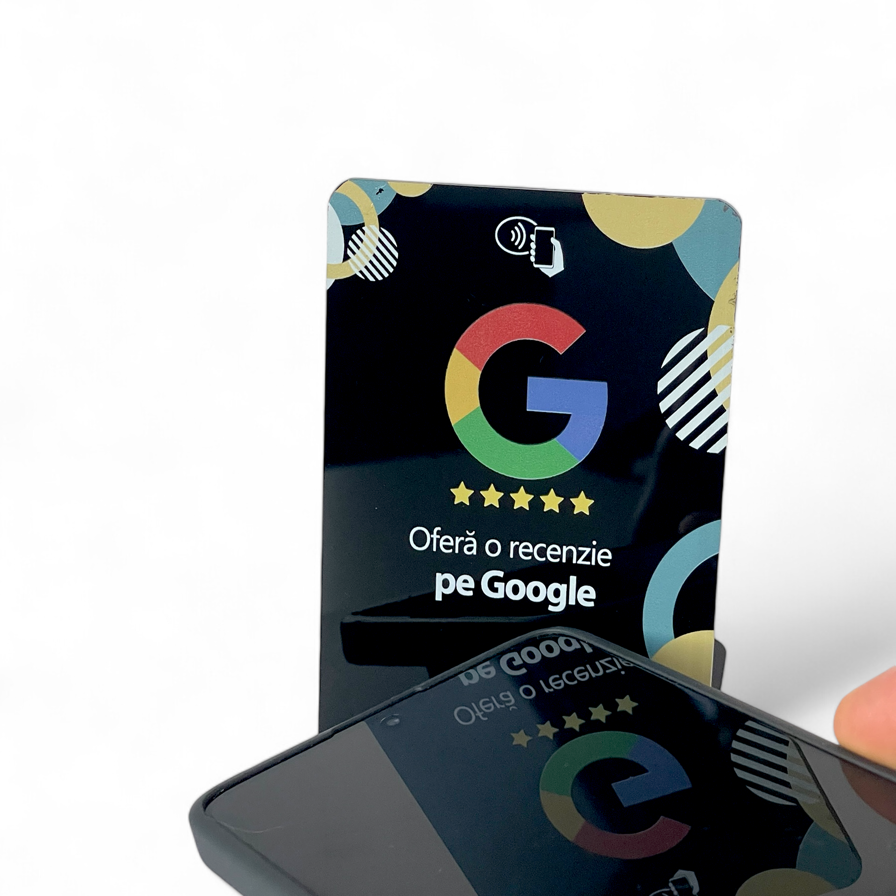 ReviewMe | Card Recenzii Google Negru - ReviewMe